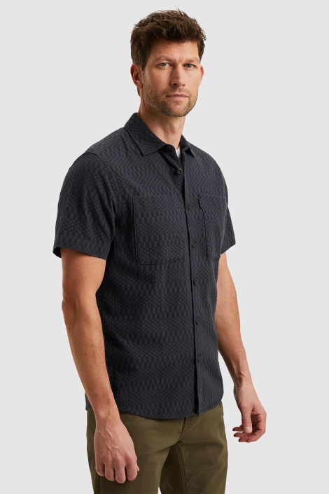 PME legend short sleeve shirt jacquard